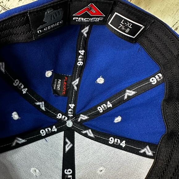 Pacific Headgear Georgetown Fitted Baseball Hat 9D4 D. Series Size 7 3/8-8 - Picture 5 of 6